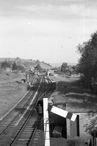 Llanfyllin Station, Powys on Saturday 09 Jun 1962 - A. Postlewaite [051724]