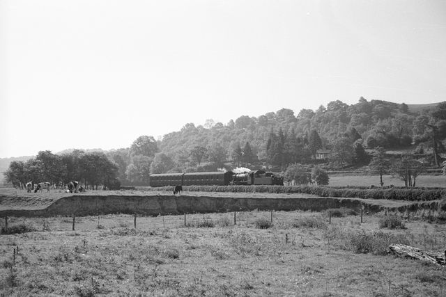 BR(M) 2MT class 46509 at Llanfyllin, Powys on Saturday 09 Jun 1962 - A. Postlewaite [051726]