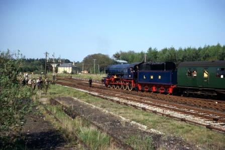 LMR WD class 600 'Gordon' at Longmoor, Hampshire on Saturday 30 Apr 1966 - J.J. Smith [060043]