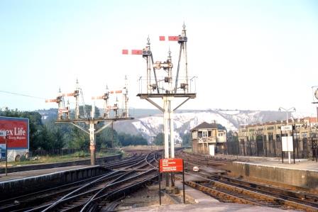 Lewes Station, East Sussex in Aug 1969 - J.J. Smith [060111]