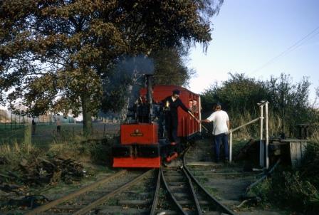 'Chaloner' at Leighton Buzzard Light Railway, Bedfordshire on Saturday 30 Oct 1971 - J.J. Smith [060330]