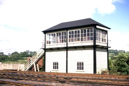 Renishaw Park Goods Junction Signal Box, Derbyshire on Friday 07 Jun 1974 - J.J. Smith [060521]