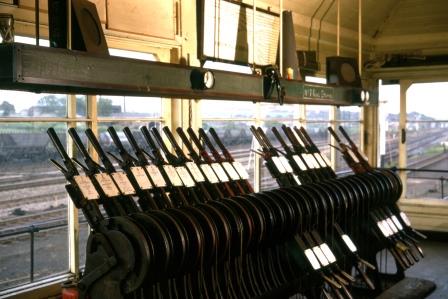 Barrow Hill Up Sidings Signal Box, Derbyshire on Friday 07 Jun 1974 - J.J. Smith [060522]