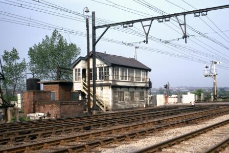 Elsecar Junction Signal Box, Yorkshire on Saturday 15 Jun 1974 - J.J. Smith [060525]