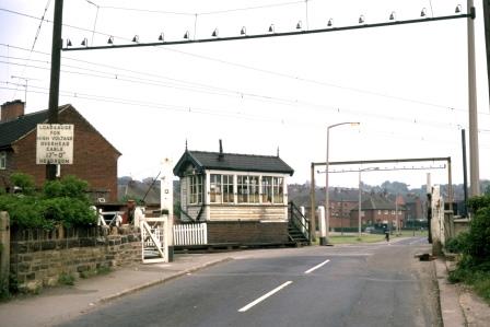 Glasshouse Crossing Signal Box, Cumbria on Saturday 15 Jun 1974 - J.J. Smith [060535]