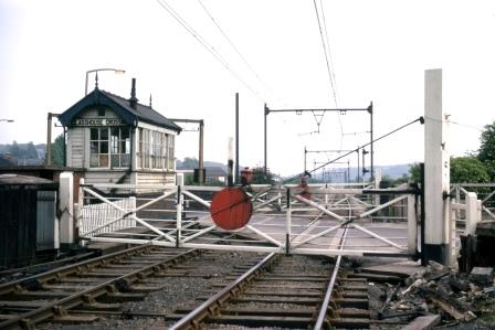 Glasshouse Crossing Signal Box, Cumbria on Saturday 15 Jun 1974 - J.J. Smith [060536]