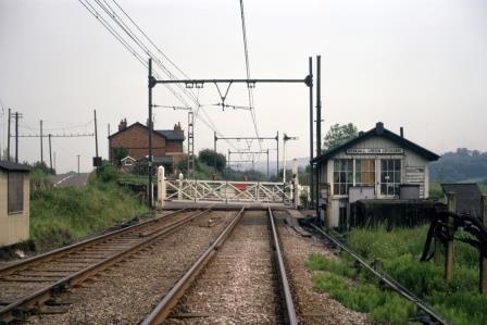 Kendall Green Crossing Signal Box, Cumbria on Saturday 15 Jun 1974 - J.J. Smith [060537]