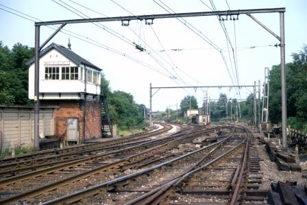 West Silkstone Junction Signal Box, Yorkshire on Saturday 15 Jun 1974 - J.J. Smith [060541]
