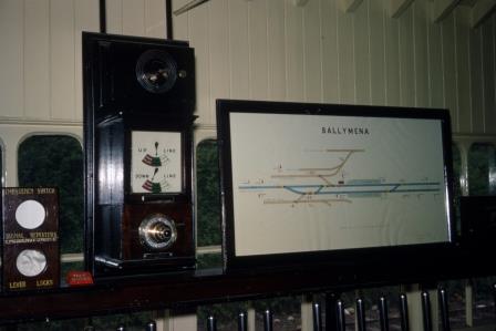 Ballymena Signal Box, Ireland in Jul 1967 - J.J. Smith [060545]