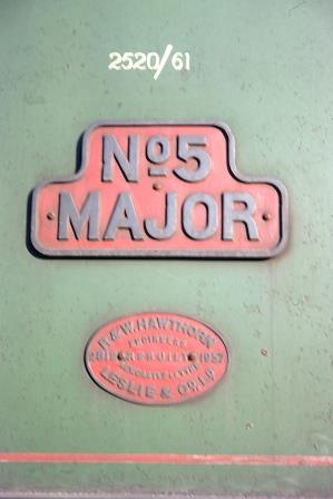 NCB Class Industrial 5 'Major' at Derwenthaugh Shed, Tyne and Wear on Sunday 23 Jul 1967 - J.J. Smith [060565]