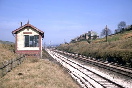 Tebay No. 1 Signal Box, Cumbria on Wednesday 14 Apr 1971 - J.J. Smith [060580]