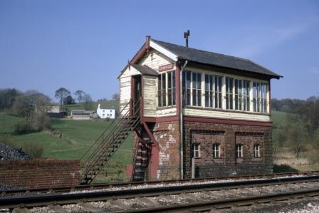 Grayrigg Signal Box, Cumbria on Wednesday 14 Apr 1971 - J.J. Smith [060584]