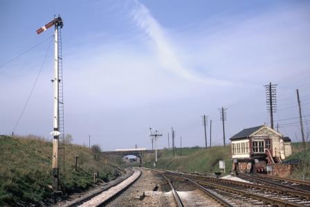 Eden Valley Junction Signal Box, Dyfed on Thursday 15 Apr 1971 - J.J. Smith [060592]