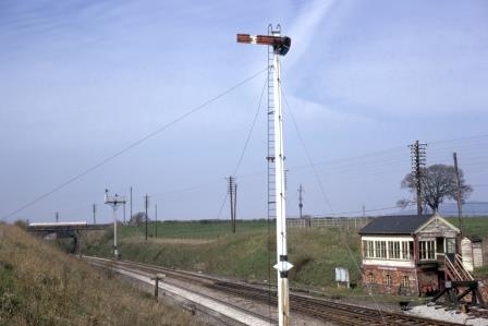 Eden Valley Junction Signal Box, Dyfed on Thursday 15 Apr 1971 - J.J. Smith [060596]