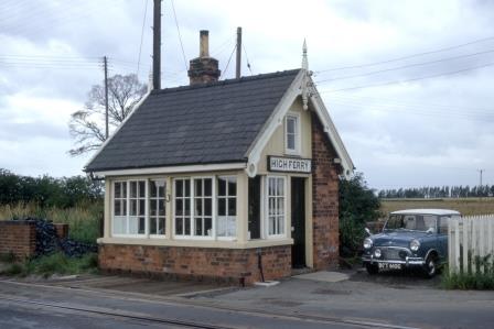 High Ferry Signal Box, Cheshire on Saturday 28 Aug 1971 - J.J. Smith [060608]