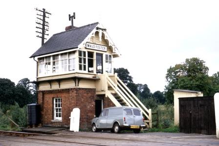 Maud Foster Signal Box, Lincolnshire on Saturday 28 Aug 1971 - J.J. Smith [060610]