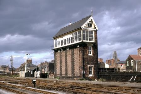 Sleaford Junction Signal Box, Merseyside on Saturday 28 Aug 1971 - J.J. Smith [060612]