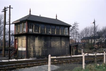 Dentonholme North Junction Signal Box, Cumbria on Saturday 25 Mar 1972 - J.J. Smith [060619]