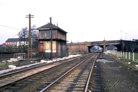 Dentonholme North Junction Signal Box, Cumbria on Saturday 25 Mar 1972 - J.J. Smith [060620]