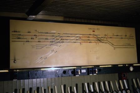 Carlisle No. 3 Signal Box, Cumbria on Saturday 25 Mar 1972 - J.J. Smith [060629]