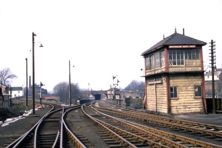 Dentonholme Goods Yard North Signal Box, Cumbria on Saturday 25 Mar 1972 - J.J. Smith [060632]