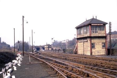 Dentonholme Goods Yard North Signal Box, Cumbria on Saturday 25 Mar 1972 - J.J. Smith [060633]