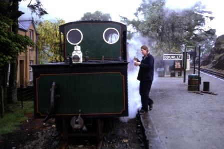 Dduallt Station, Dyfed on Saturday 05 Jun 1976 - J.J. Smith [060667]