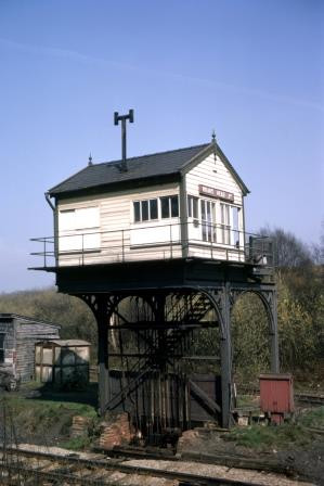Boards Head Junction Signal Box, Lancashire on Easter Saturday 10 Apr 1971 - J.J. Smith [060696]