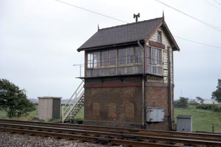 Constable Lane Signal Box, Lancashire on Saturday 08 Aug 1970 - J.J. Smith [060719]