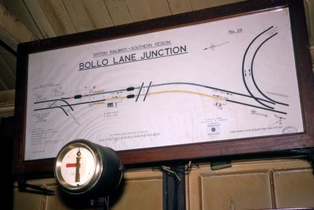 Bollo Lane Junction Signal Box, Greater London on Saturday 22 Aug 1970 - J.J. Smith [060729]
