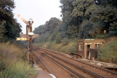 Albany Park Signal Box, Greater London on Wednesday 26 Aug 1970 - J.J. Smith [060735]