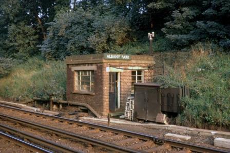 Albany Park Signal Box, Greater London on Wednesday 26 Aug 1970 - J.J. Smith [060736]