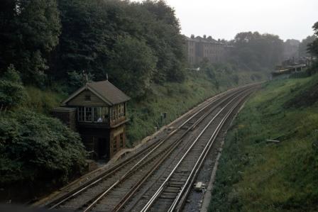 Blackheath B Signal Box, Greater London on Thursday 27 Aug 1970 - J.J. Smith [060737]