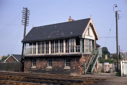 Louth North Signal Box, Lincolnshire on Saturday 29 Aug 1970 - J.J. Smith [060742]