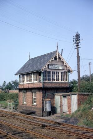 Mablethorpe Junction Signal Box, Lincolnshire on Saturday 29 Aug 1970 - J.J. Smith [060743]