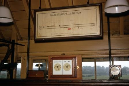 Mablethorpe Junction Signal Box, Lincolnshire on Saturday 29 Aug 1970 - J.J. Smith [060745]