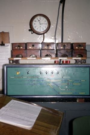 Werrington Junction Signal Box, Cambridgeshire on Saturday 24 Feb 1973 - J.J. Smith [060773]