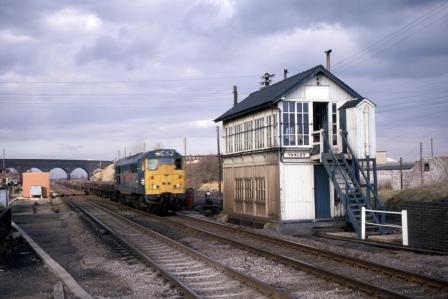 Yaxley Signal Box, Cambridgeshire on Saturday 24 Feb 1973 - J.J. Smith [060779]