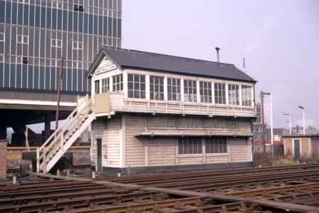 Abbey Mills Junction Signal Box, Greater London on Saturday 17 Mar 1973 - J.J. Smith [060782]