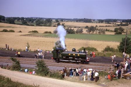 GWR 5700 class 7752 at Shildon to Heighington Cavalcade, Durham on Sunday 31 Aug 1975 - J.J. Smith [060799]