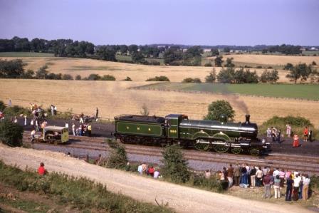 GNR C2 class 990 'Henry Oakley' at Shildon to Heighington Cavalcade, Durham on Sunday 31 Aug 1975 - J.J. Smith [060811]