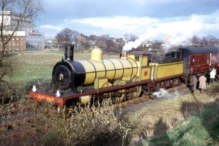 HR Jones Goods class 103 at Potterhill [Paisley], Scotland with the "BLS The Scottish Rambler No.4" Rail Tour on Easter Saturday 17 Apr 1965 - J.J. Smith [060855]