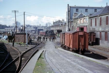 St Leonards Goods Station, Edinburgh, Scotland on Easter Monday 19 Apr 1965 - J.J. Smith [060876]
