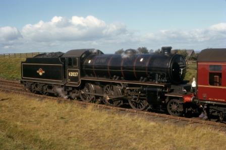 BR(E) K1 class 62027 with the "RCTS & SLS North Eastern Tour" Rail Tour on Saturday 28 Sep 1963 - J.J. Smith [060890]