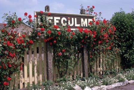 Uffculme Station Name board, Devon on Saturday 30 Jun 1962 - J.J. Smith [060920]
