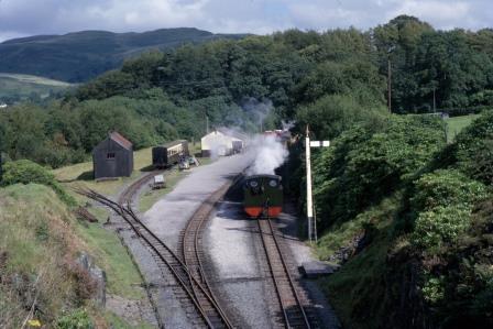 Vale of Rheidol Railway 9 'Prince of Wales' at Devil's Bridge Station, Dyfed on Thursday 30 Aug 1962 - J.J. Smith [060926]