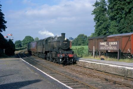 BR 2MT class 46511 at Three Cocks Station, Powys on Friday 31 Aug 1962 - J.J. Smith [060938]