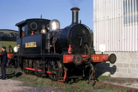 Bluebell Railway P class 323 'Bluebell' at Sheffield Park, East Sussex on Sunday 21 Oct 1962 - J.J. Smith [060945]