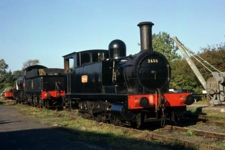 Bluebell Railway NLR Goods class 2650 at Sheffield Park, East Sussex on Sunday 21 Oct 1962 - J.J. Smith [060948]