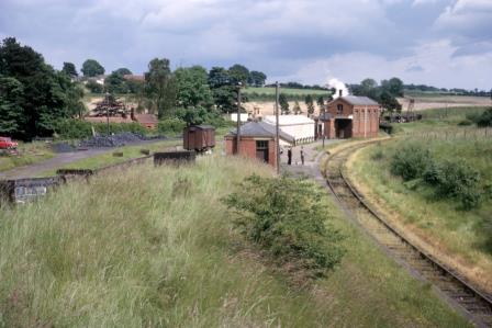 Coleford Station, Gloucestershire with the "REC The Severn Bore Brake Van Special - 2nd Run" Rail Tour on Saturday 20 Jun 1964 - J.J. Smith [060973]